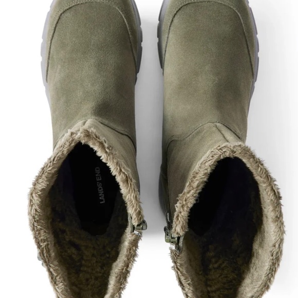 NEW 7.5 Lands' End all weather insulated winter boots - Picture 2 of 4